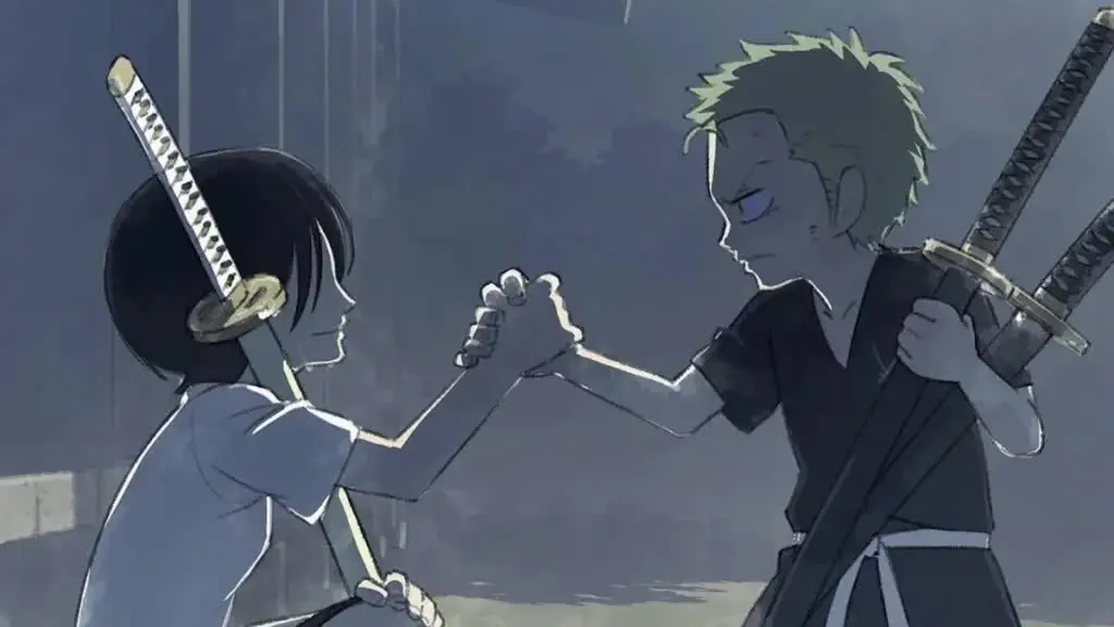 Zoro's backstory in One Piece anime