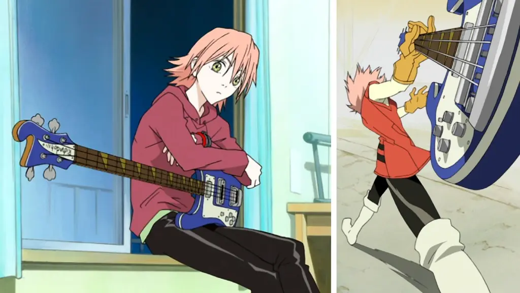 Haruko Haruhara’s bass guitar from FLCL