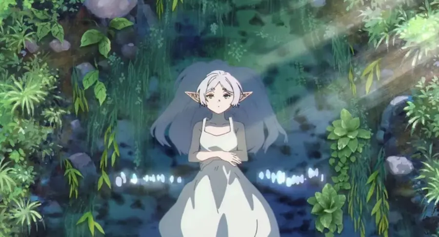Frieren: Beyond Journey's End anime scene