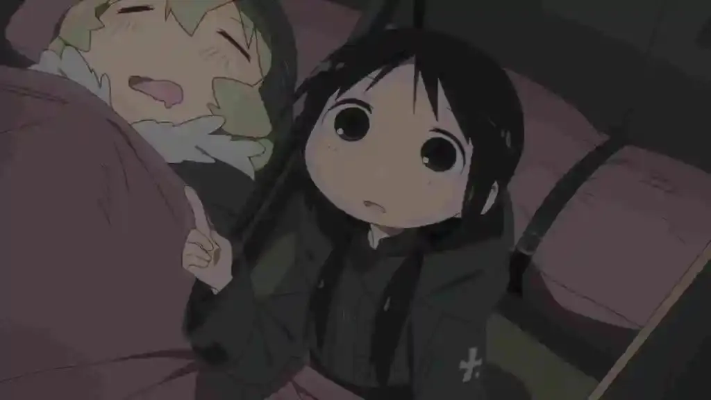 Girls' Last Tour anime scene