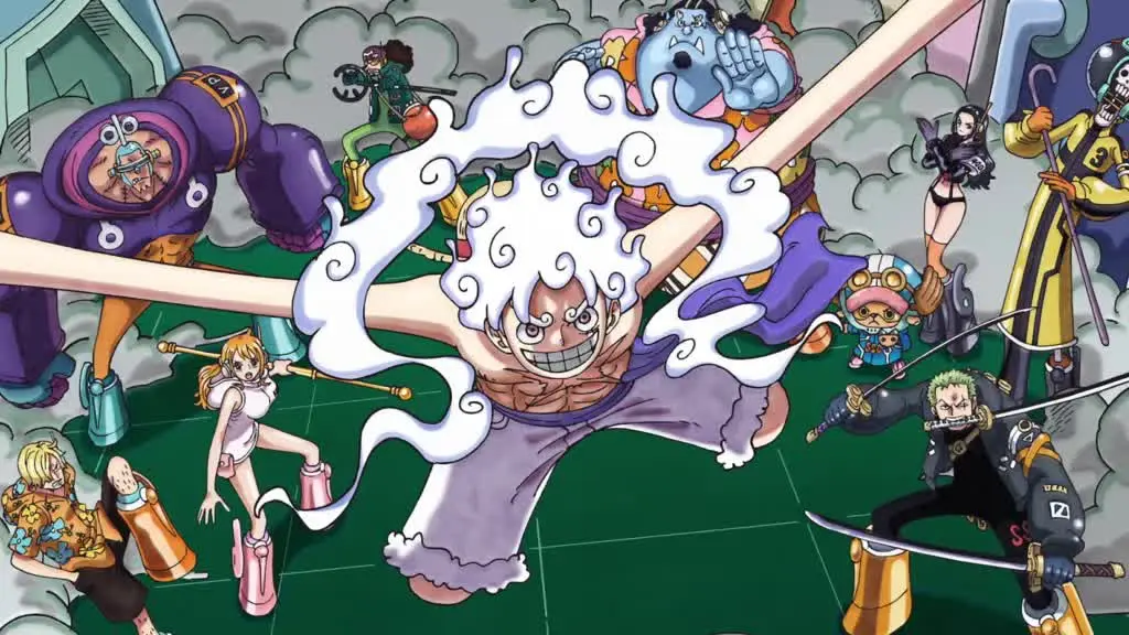 Luffy Gear 5 animation