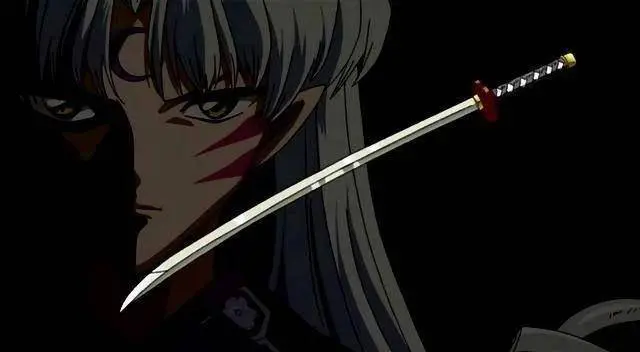 Sesshoumaru with Tenseiga