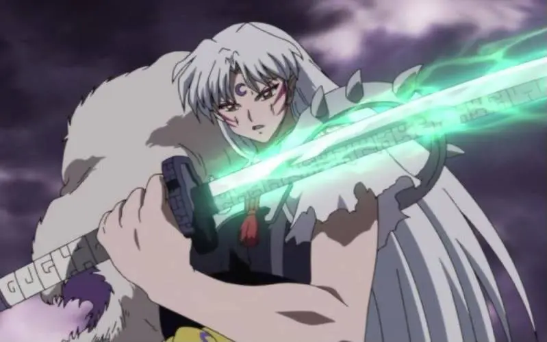 Sesshoumaru with Bakusaiga