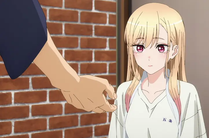 Marin and Gojo cosplay scene from My Dress-Up Darling Season 2