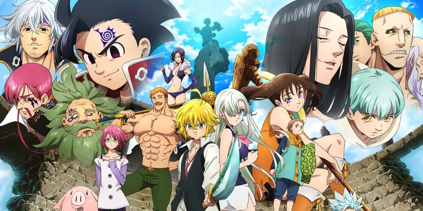 The Seven Deadly Sins anime scene