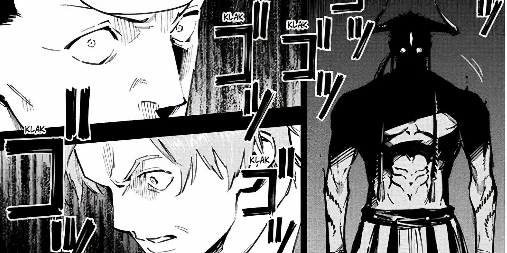 Simurian leader introduced to Japanese ambassadors in Jujutsu Kaisen Modulo Chapter 2