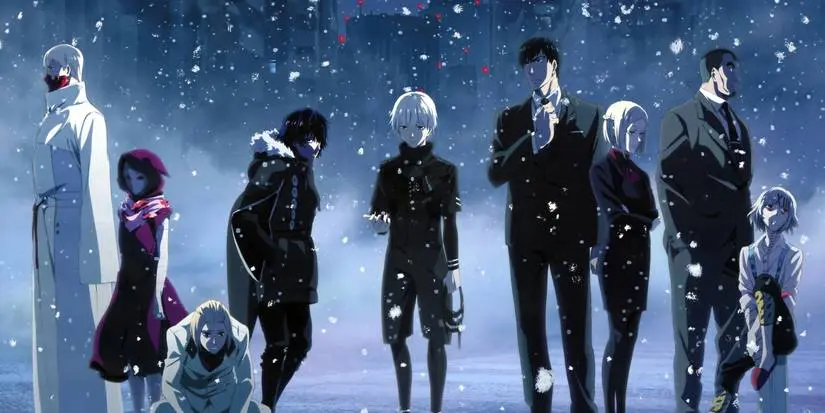 Tokyo Ghoul anime scene