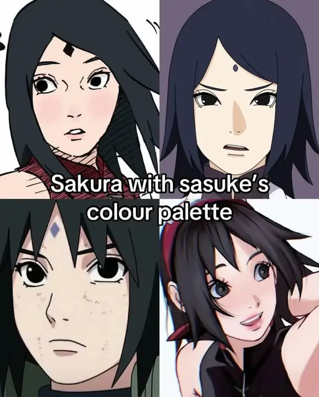 Boruto with purple hair fan art