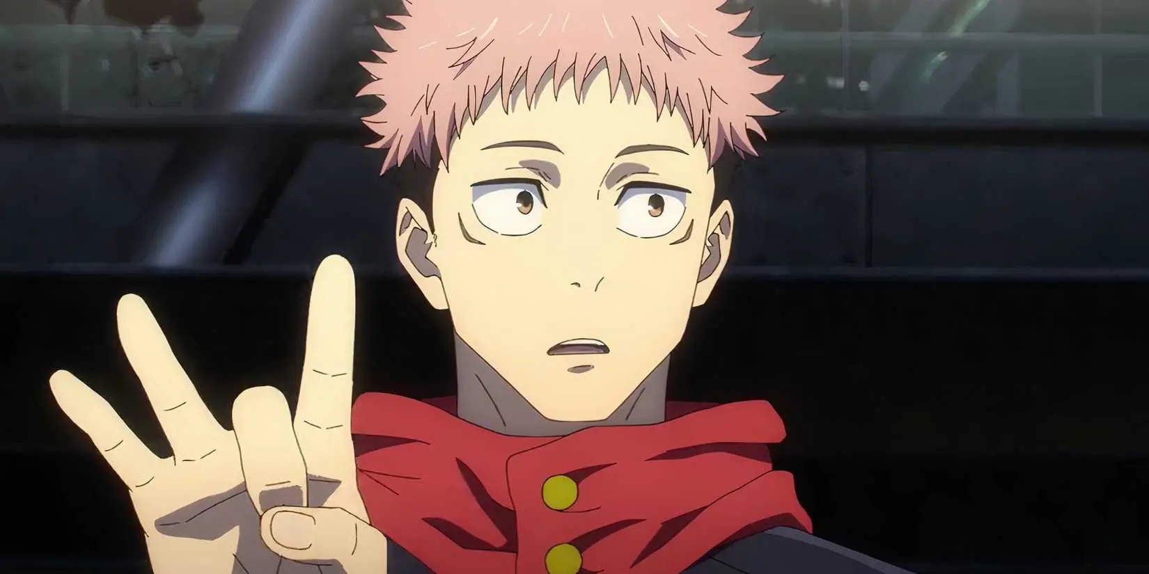 Yuji in Jujutsu Kaisen