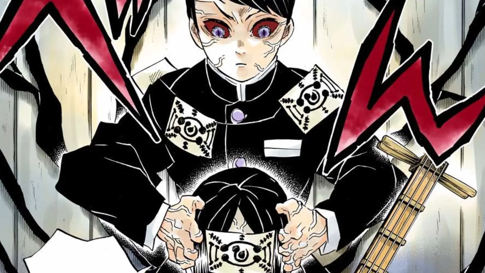 Yushiro hijacks Nakime's control