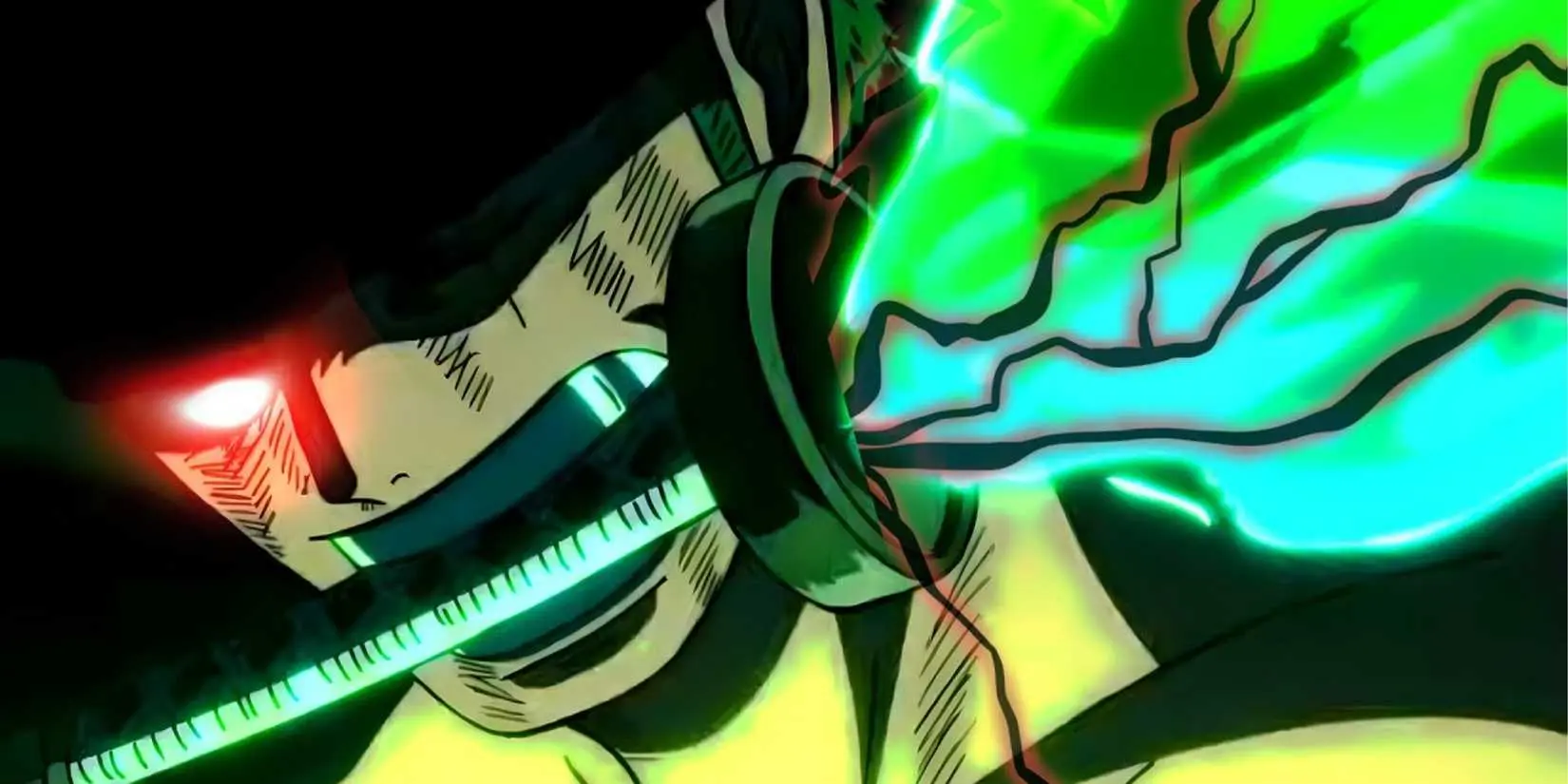 Zoro mastering advanced Conqueror's Haki