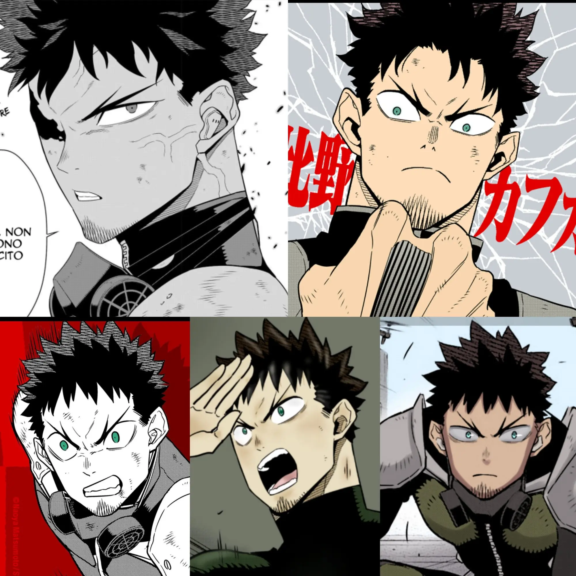 Kafka Hibino anime design