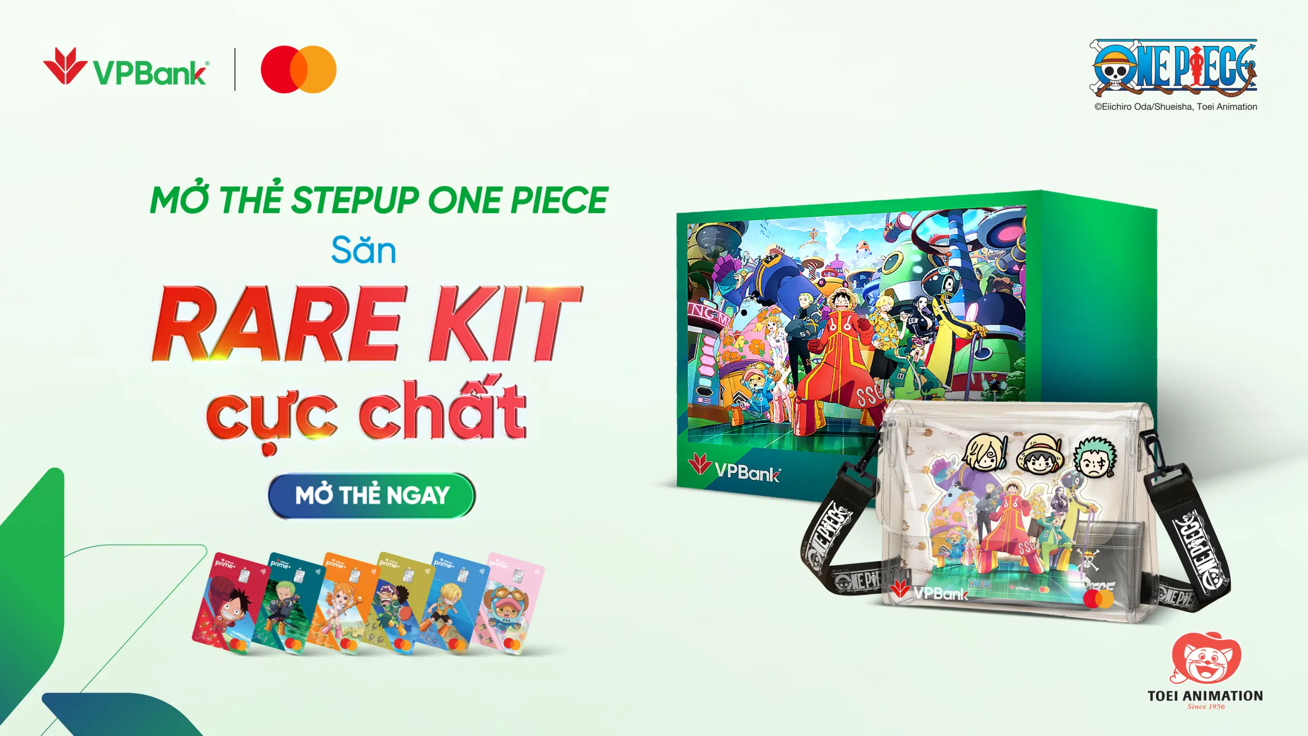 VPBank gifts limited edition One Piece | VPBank merchandise set to qualifying customers