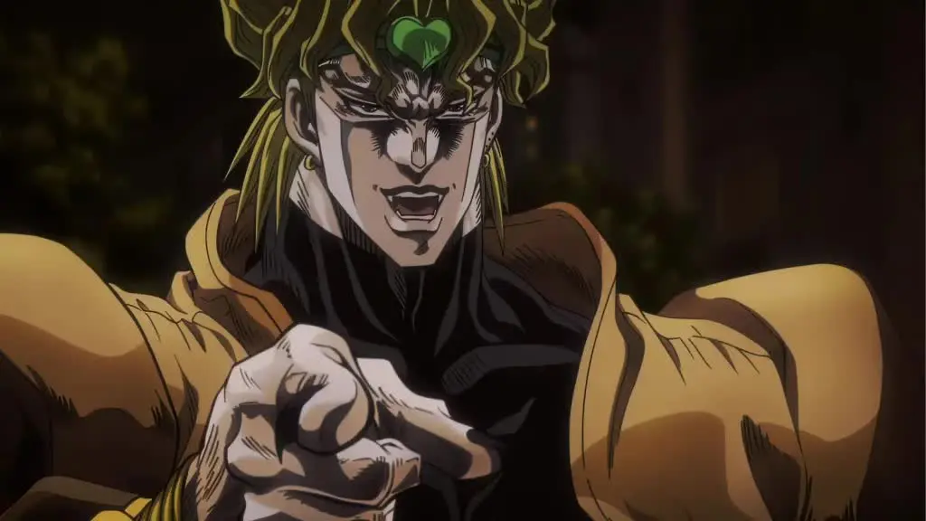 Dio Brando from JoJo's Bizarre Adventure