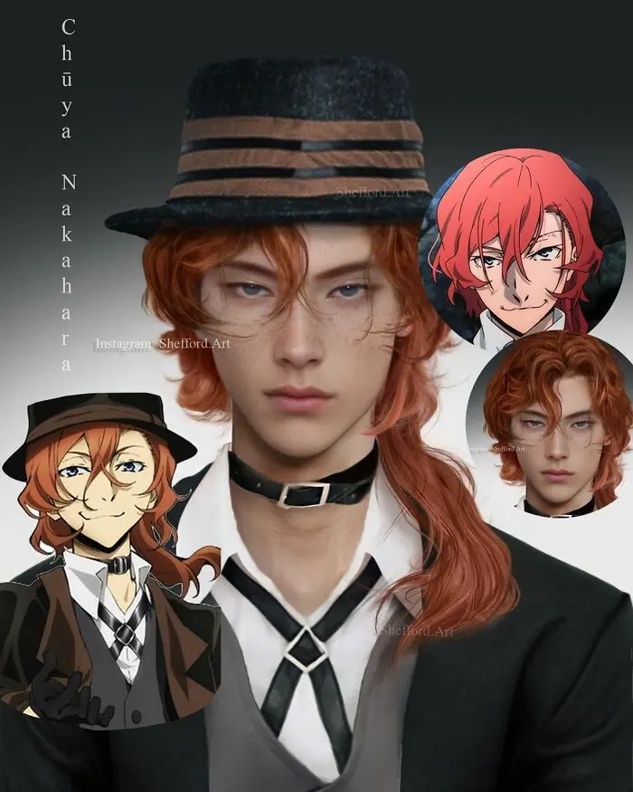 Chūya Nakahara from Bungou Stray Dogs