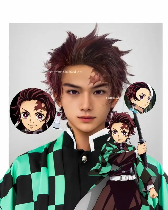 Tanjiro Kamado from Demon Slayer: Kimetsu no Yaiba