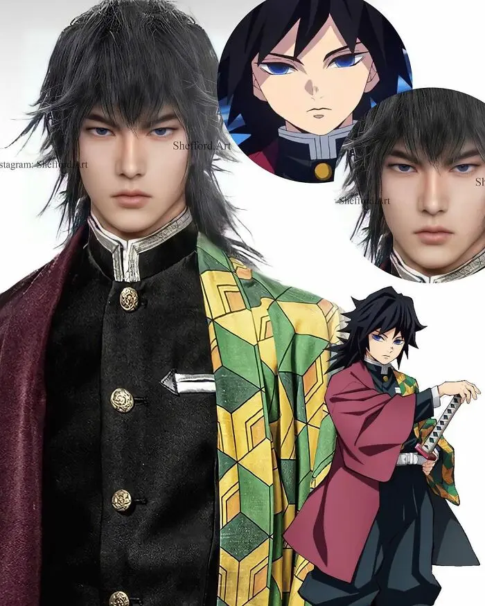 Giyuu Tomioka from Demon Slayer: Kimetsu no Yaiba