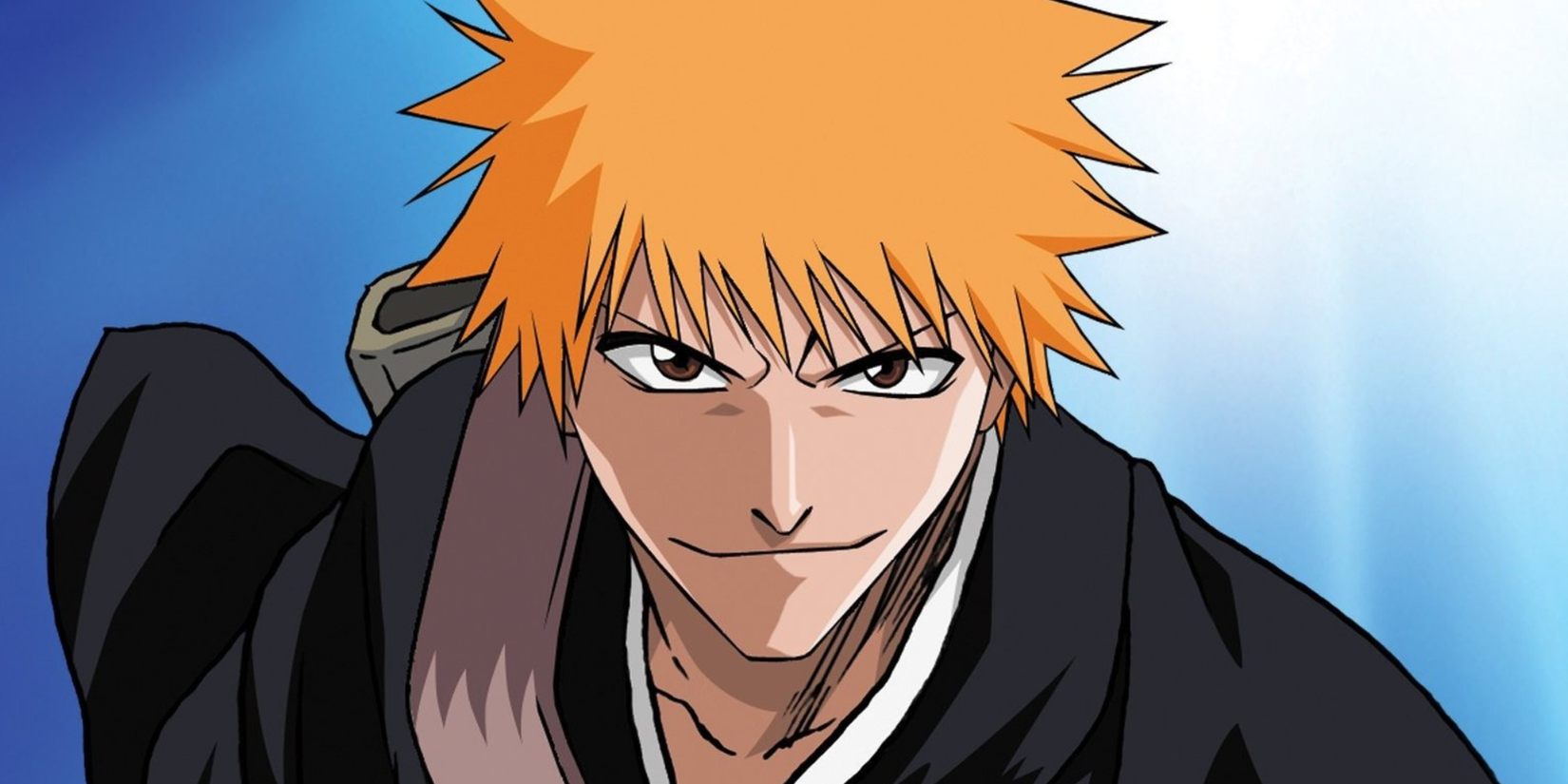 Bleach anime featured image - Ichigo with a smirk