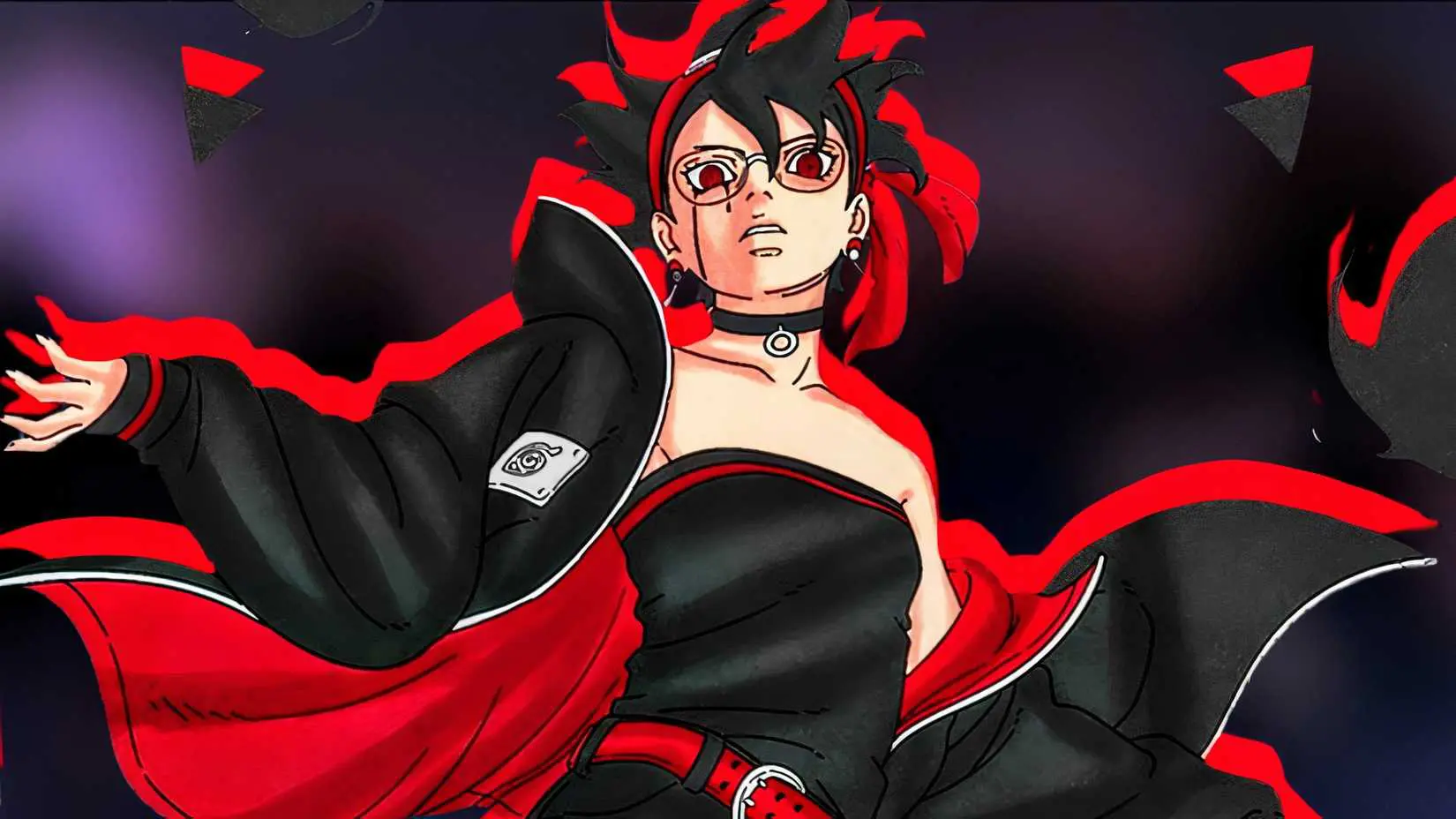 Sarada Uchiha as one of the strongest Uchiha clan members in Boruto
