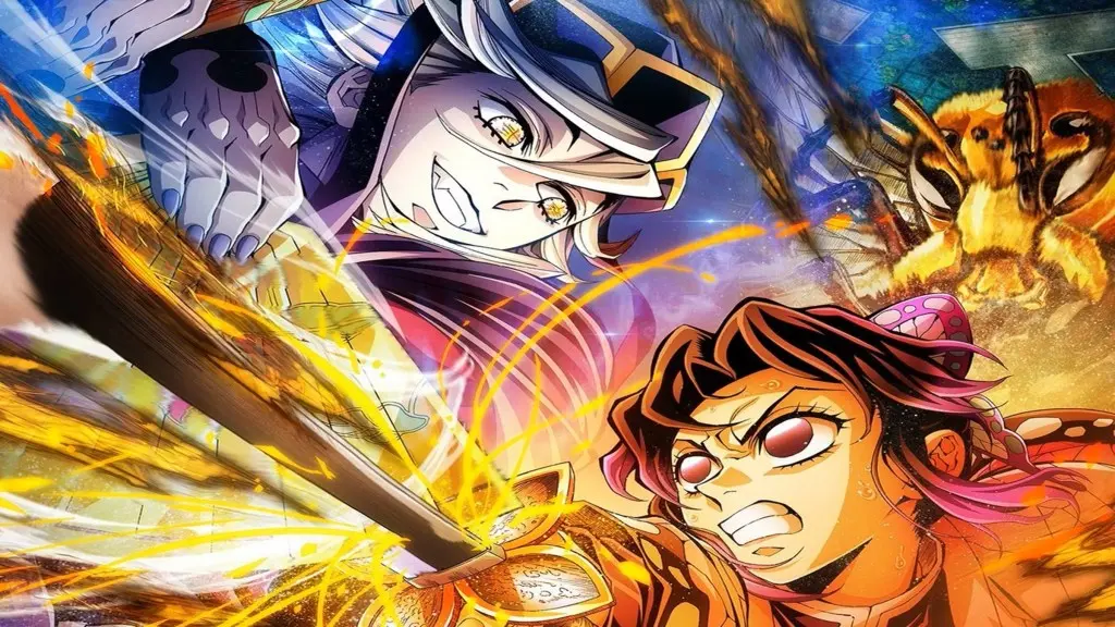Shinobu vs Doma Demon Slayer