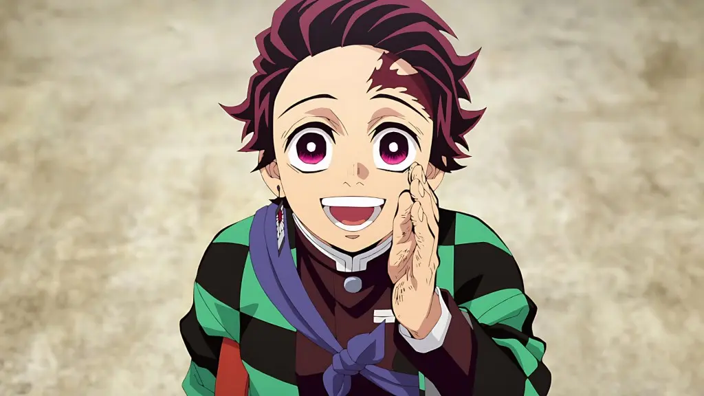 Demon Slayer anime featuring Tanjiro