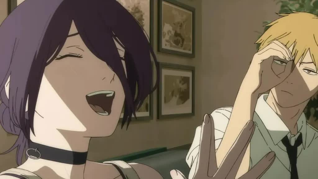 Denji and Reze in Chainsaw Man movie