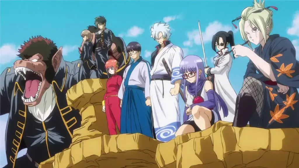 Gintama characters redesigned in Akira Toriyama style