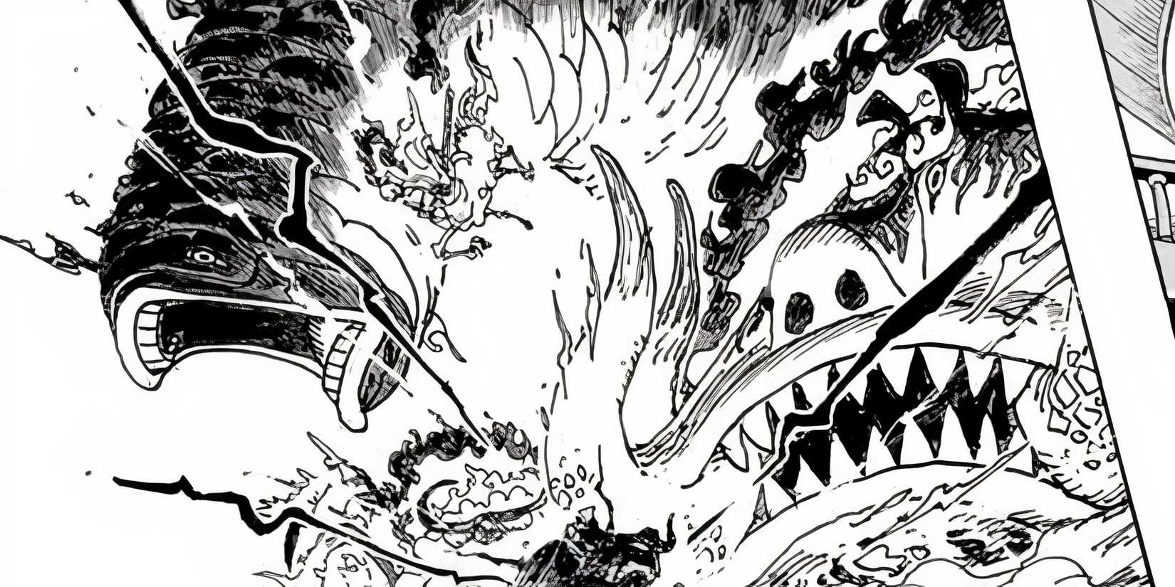 Joy Boy vs Imu in One Piece
