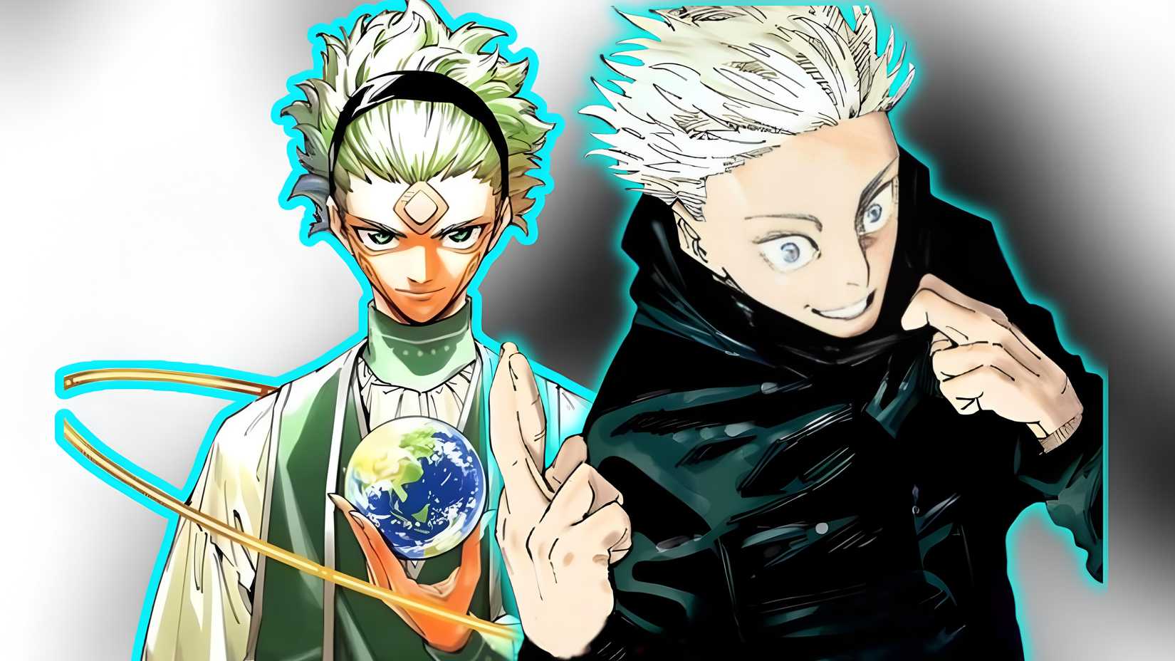 Gojo Satoru and Maru in Jujutsu Kaisen Modulo