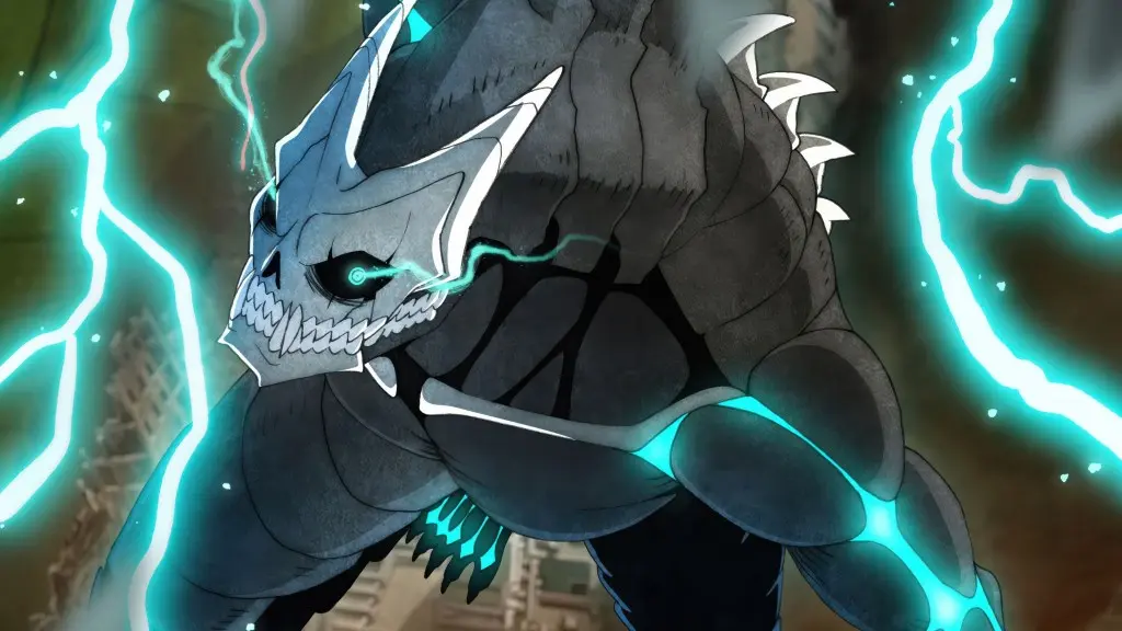 Kaiju No. 8 manga cover featuring Kafka Hibino