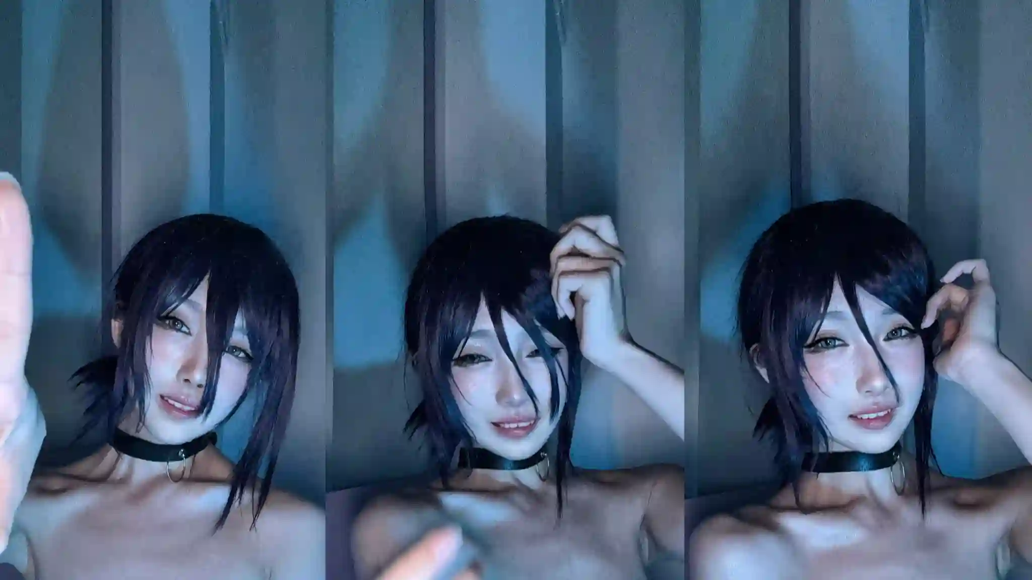Kaka's expressive Reze cosplay portrait