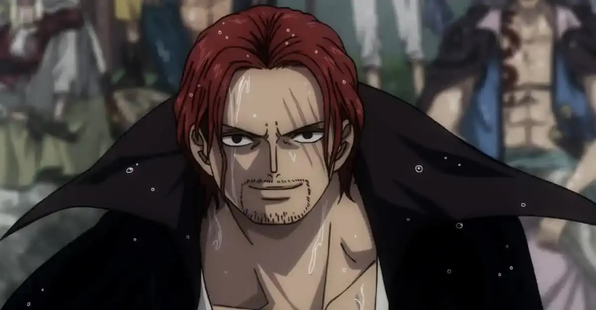 Shanks in One Piece Film Red