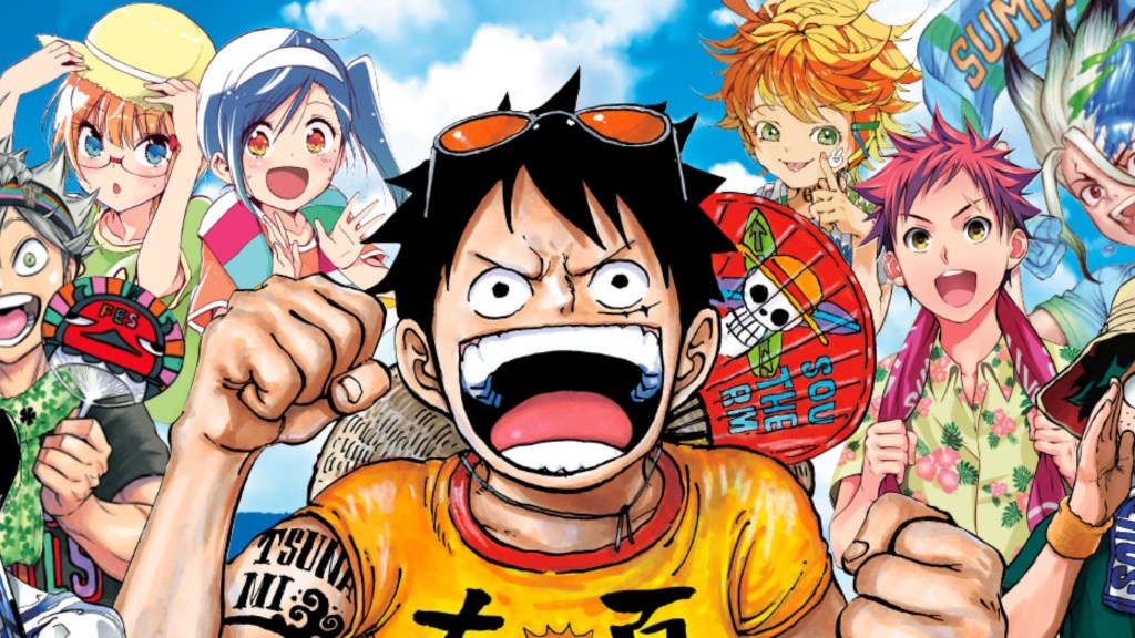 Various Shonen Jump manga characters