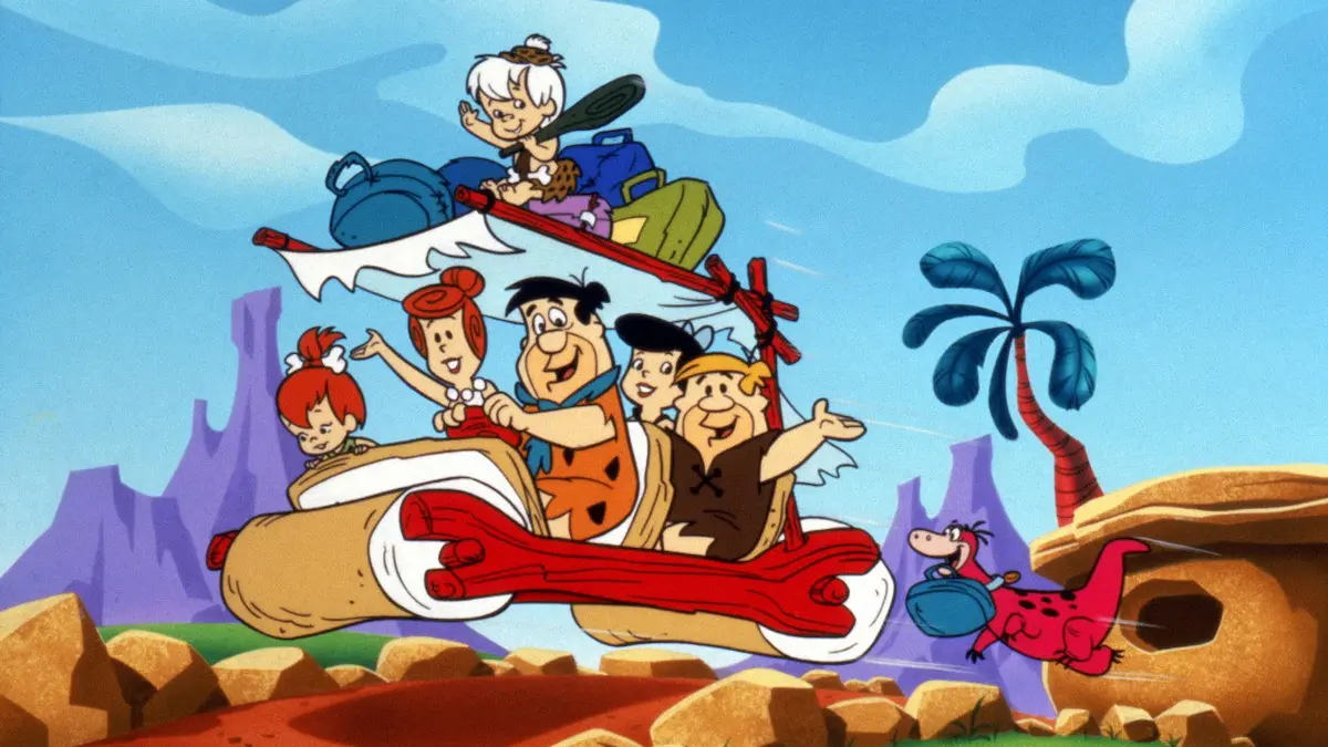 The Flintstones family portrait