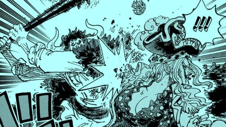 Kaido steals Devil Fruit from Big Mom