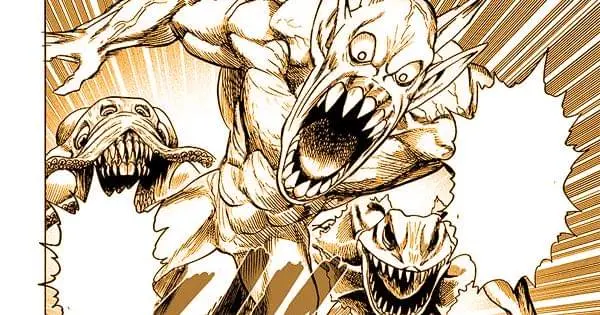 Monsters surrounding Narinki's squad