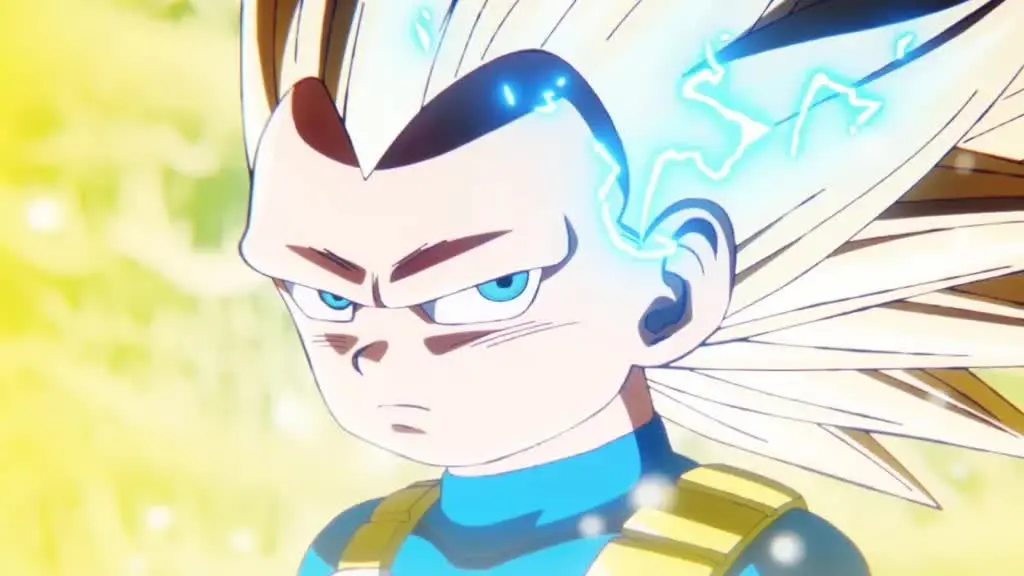 Vegeta Super Saiyan 3 transformation