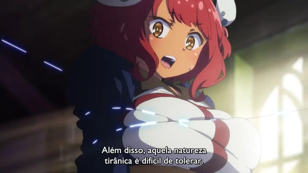 Scene from Mahoutsukai Reimeiki anime