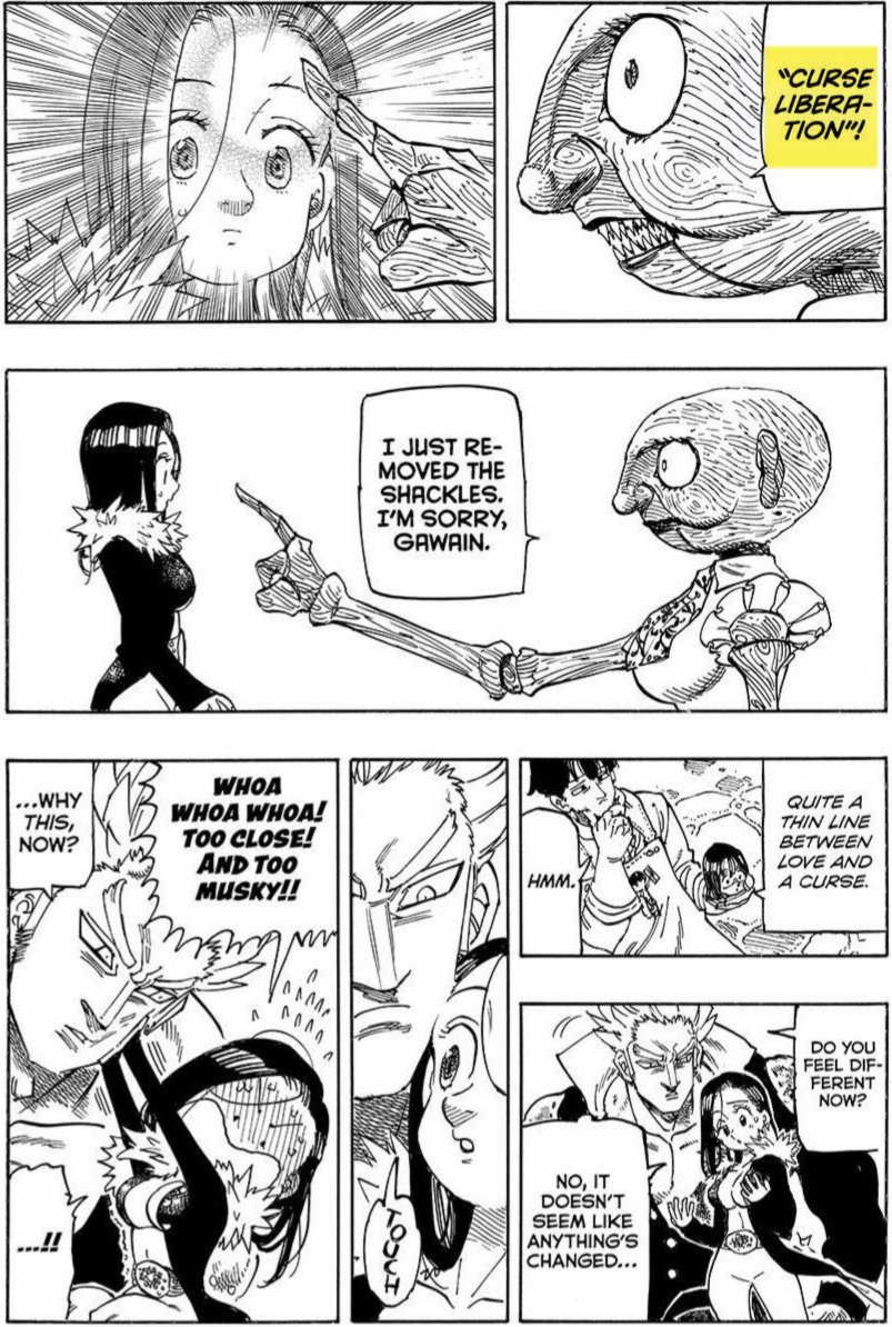 Merlin and Gaiwan in manga