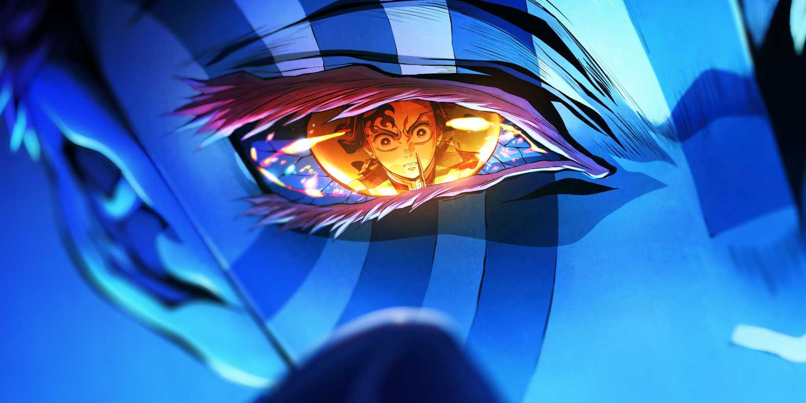 Demon Slayer poster featuring Akaza