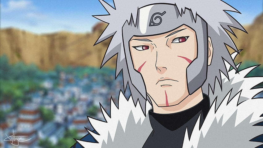 Remastered drawing of Tobirama Senju