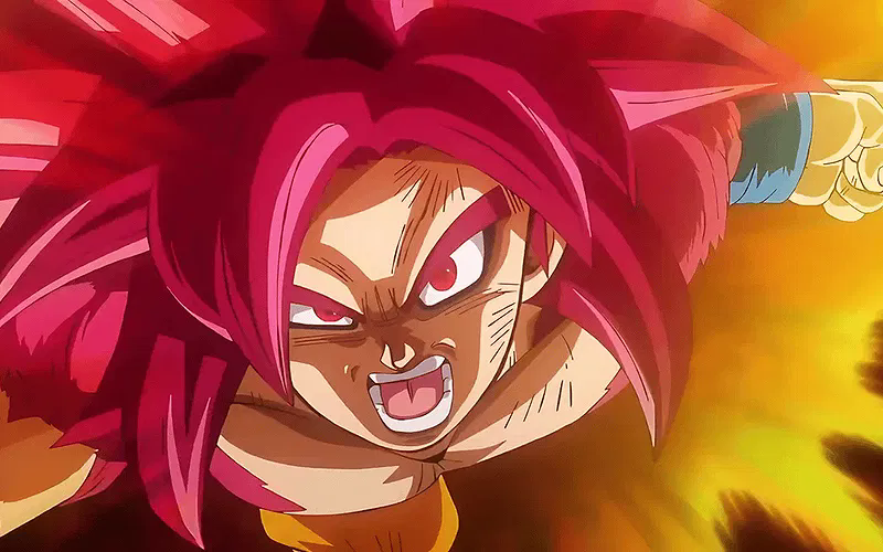 Goku's new Super Saiyan 4 form in Dragon Ball DAIMA