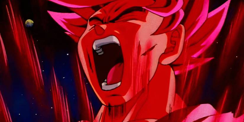 Goku using Kaio-Ken