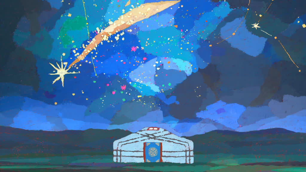 Jaadugar: A Witch in Mongolia anime scene