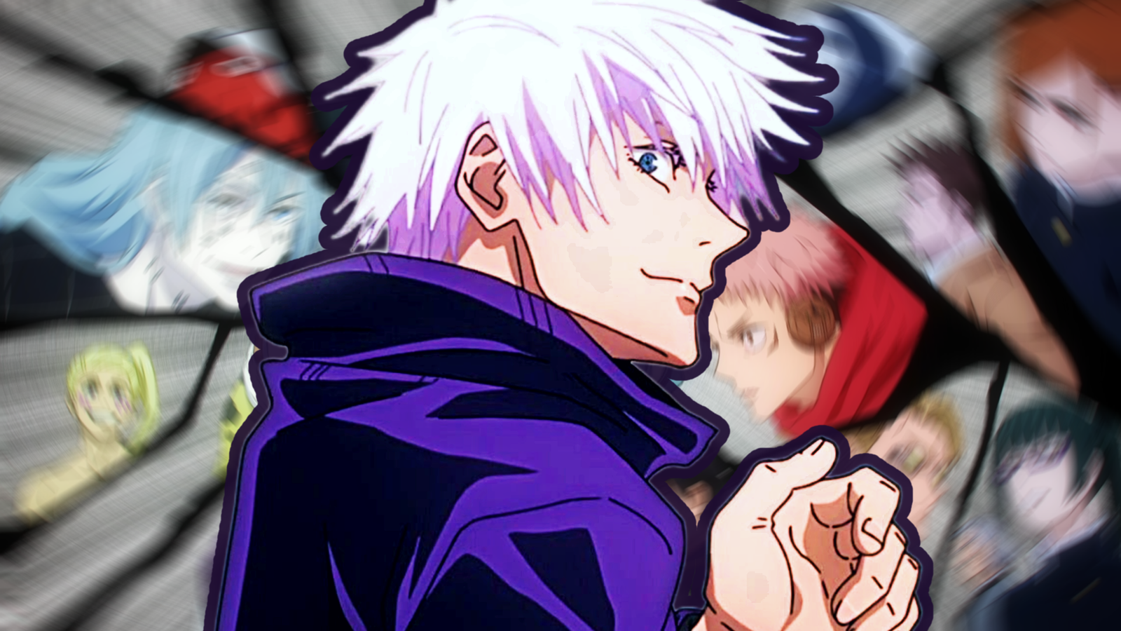 Gojo Satoru muscular design in Jujutsu Kaisen season 3