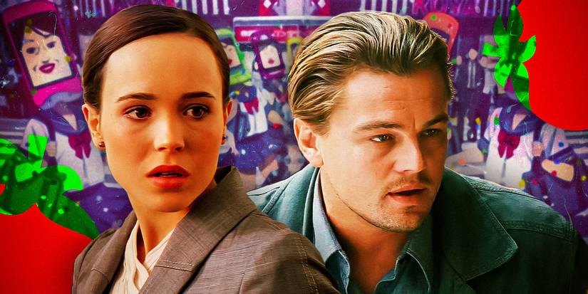 Leonardo DiCaprio and Elliot Page in Inception