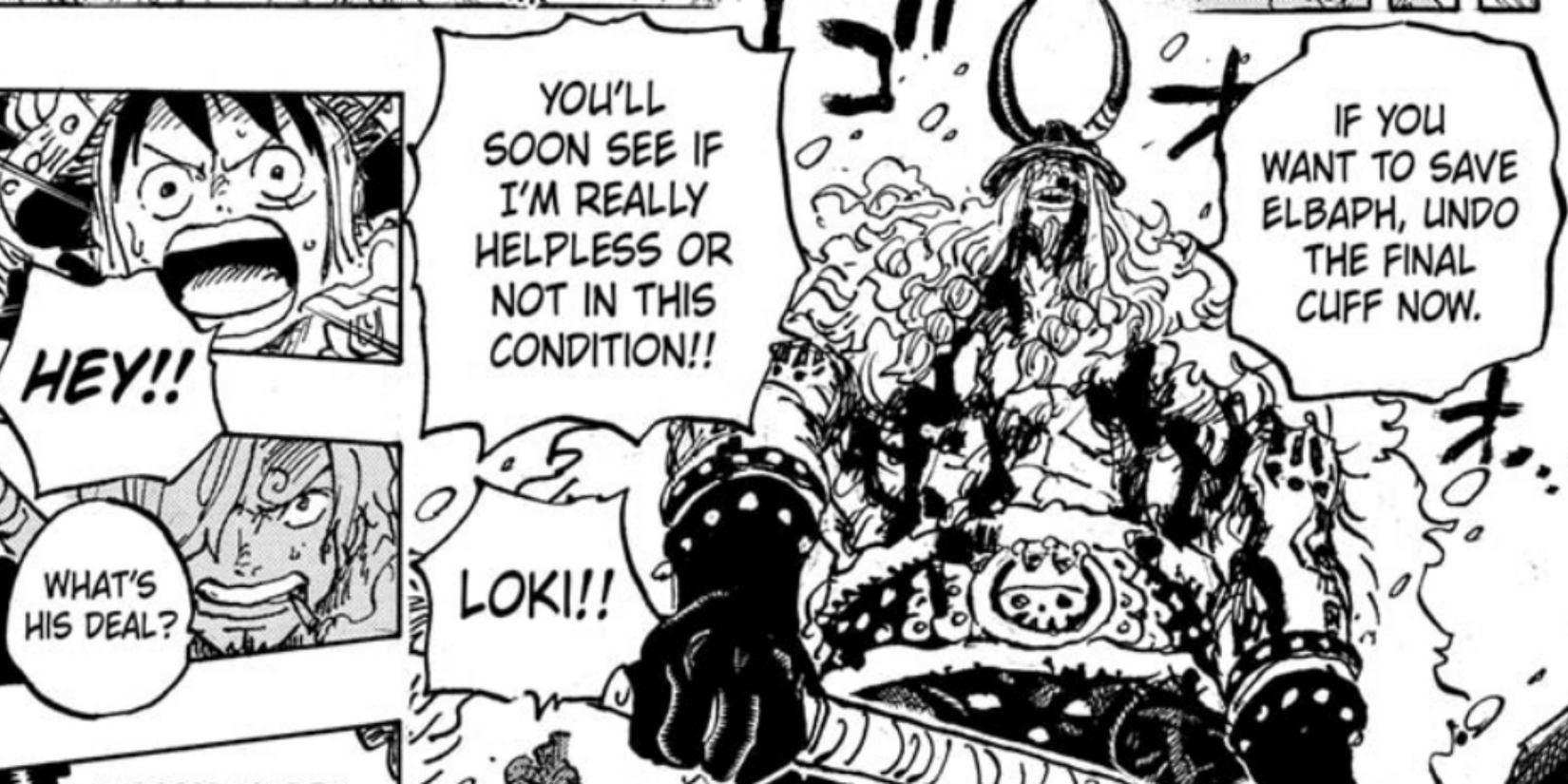 Loki's bounty in One Piece
