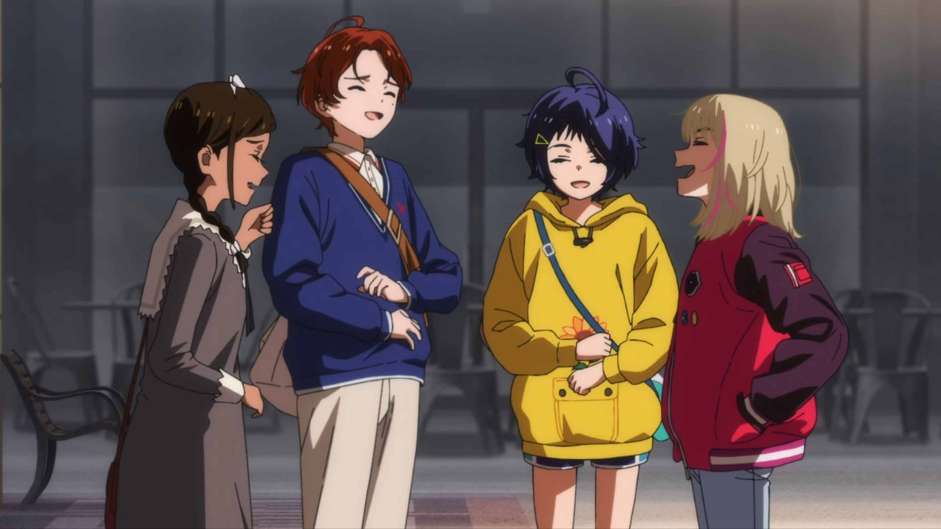 Wonder Egg Priority anime scene
