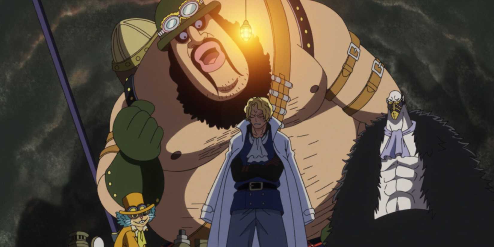 Morley and Revolutionary Army officers in One Piece