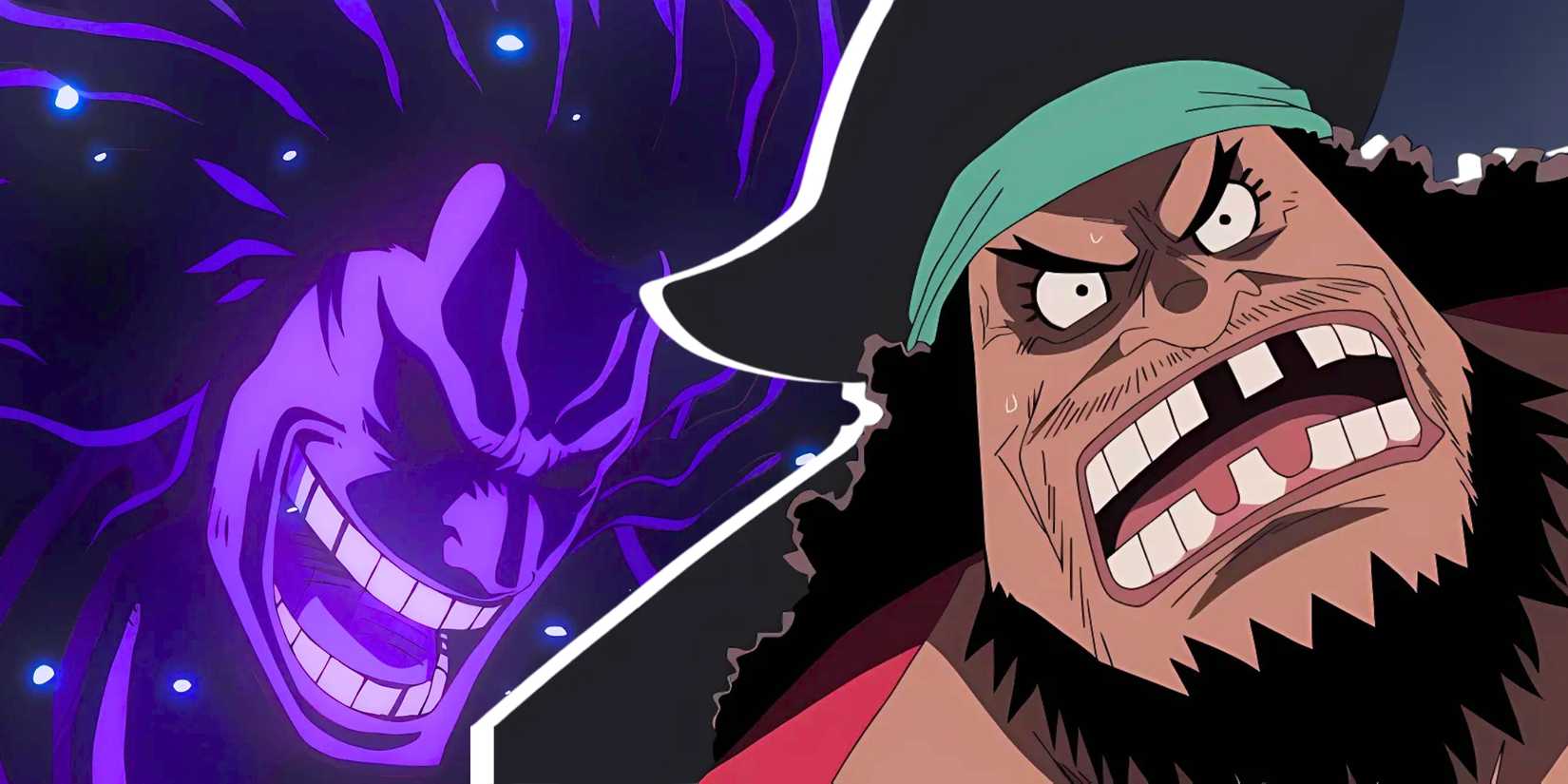 Blackbeard and Rocks D. Xebec similarities in One Piece